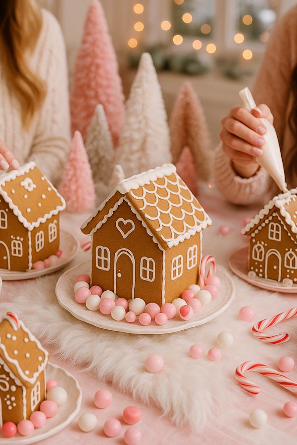 maison en pain d'épice de noël